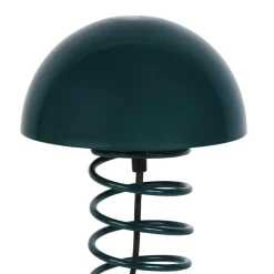 Lampe à poser en métal (H32 cm) Zigzag Bleue