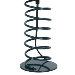 Lampe à poser en métal (H32 cm) Zigzag Bleue