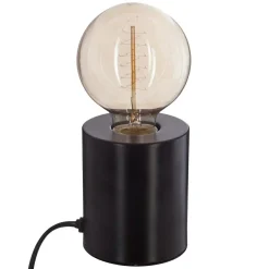 Lampe à poser méral (H10,5 cm) Tube Noir