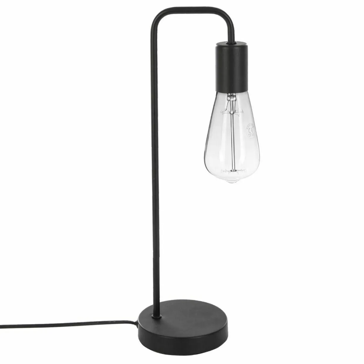 Lampe à poser métal (H45,5 cm) Arietis Noir