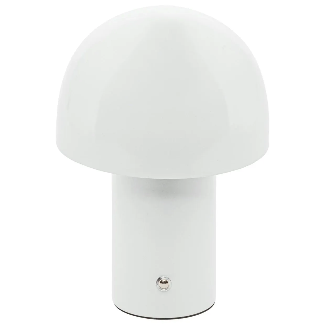 Lampe à poser métal LED (H20 cm) Zola Blanche