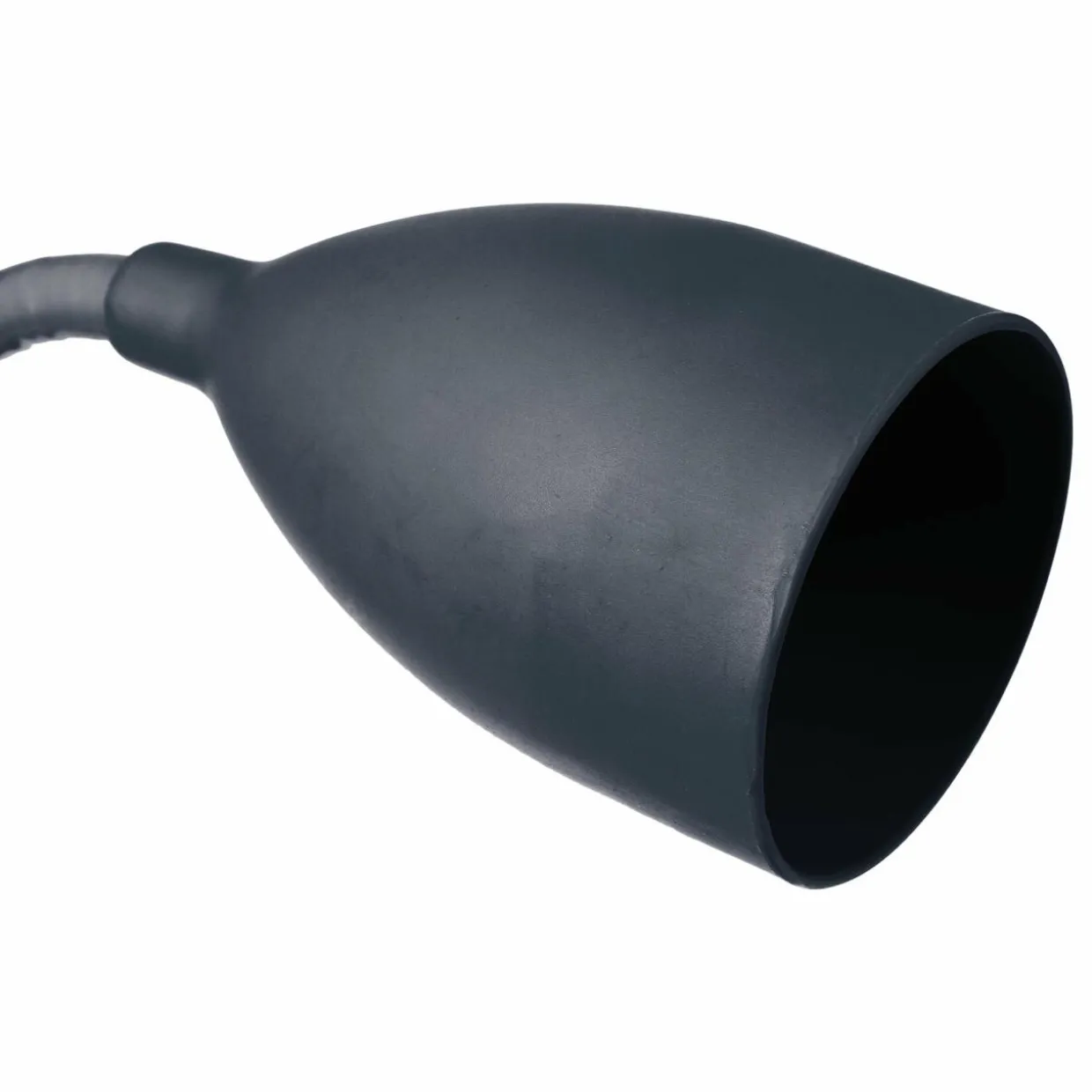 Lampe sur pince métal (H43 cm) Bleu orage