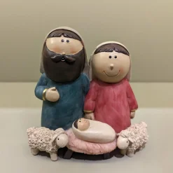 Les 5 petits santons (Hauteur 11 cm) de Ronnie
