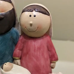 Les 5 petits santons (Hauteur 11 cm) de Ronnie