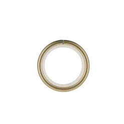 Lot de 8 anneaux tringle rideau métal (Diamètre 20 mm) Jim Or