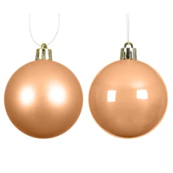 Lot de 16 boules de Noël (D40 mm) Aravis Pêche