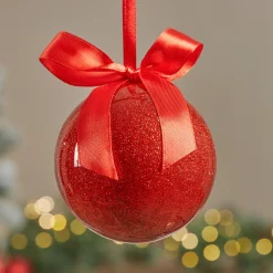 Lot de 14 boules de Noël (D150 mm) Darling Rouge