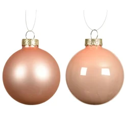 Lot de 4 boules de Noël en verre (D100 mm) Boréal Pêche
