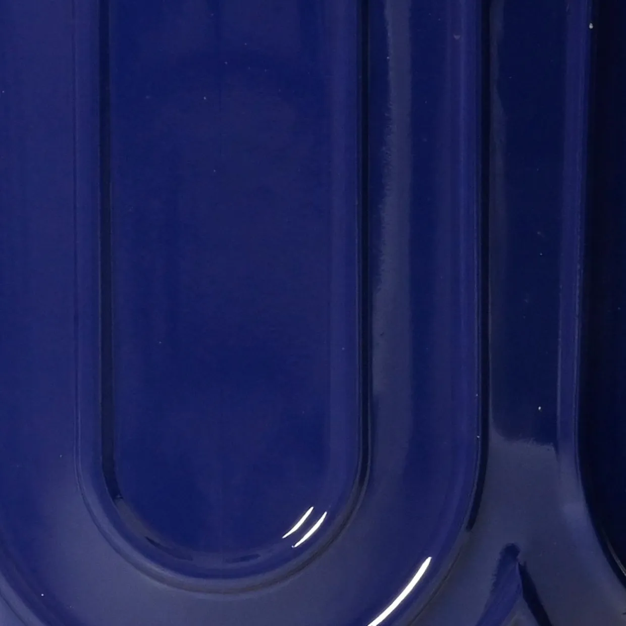 Lot de 3 cache-pots d'extérieur ronds (H36-30-24 cm) Milo Bleu roi