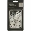 Lot de 24 crochets multi-usage