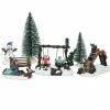 Lot de figurines et accessoires Parc d'enfants pour village