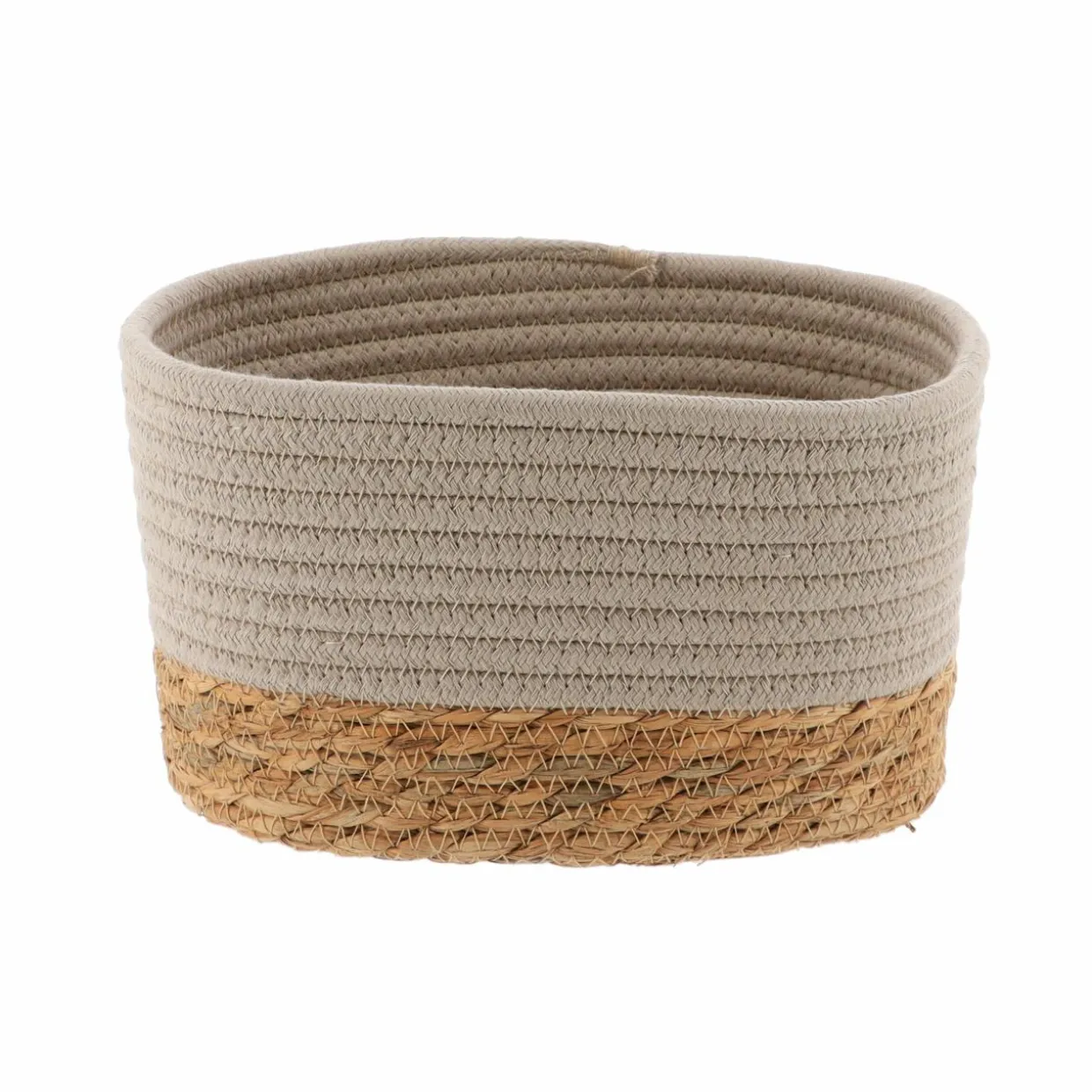 Lot de 3 paniers de rangement (H13 cm) Timeless Taupe