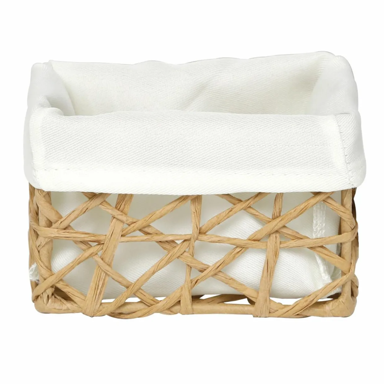 Lot de 4 paniers (H14 cm) Coly Naturel
