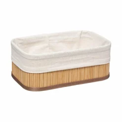Lot de 3 paniers Nuevo Ecru