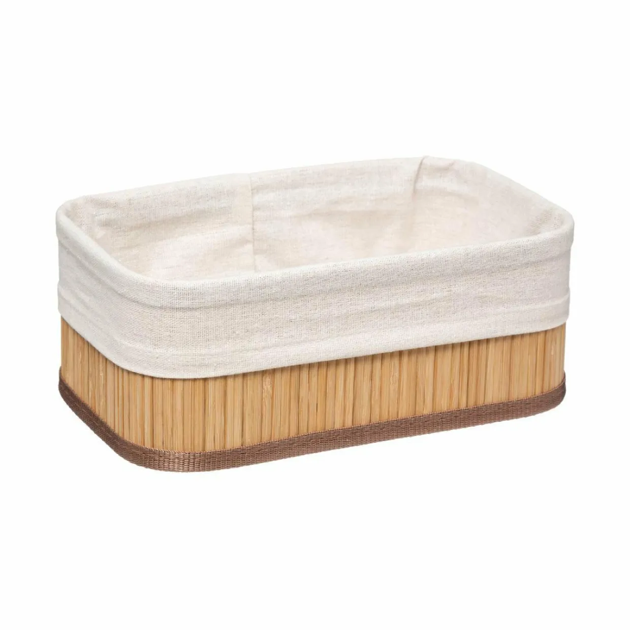 Lot de 3 paniers Nuevo Ecru