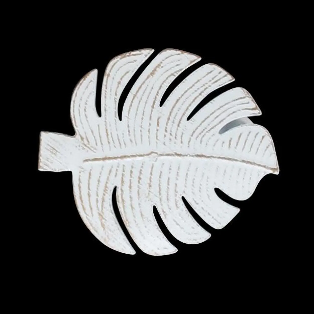 Lot de 2 pinces rideau Acapulco Blanc et or