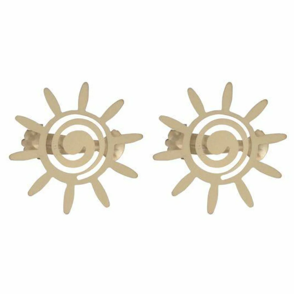 Lot de 2 pinces rideau Helios Or