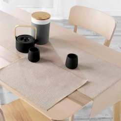 Lot de 2 sets de table jute (33 x 45 cm) Tessi Beige