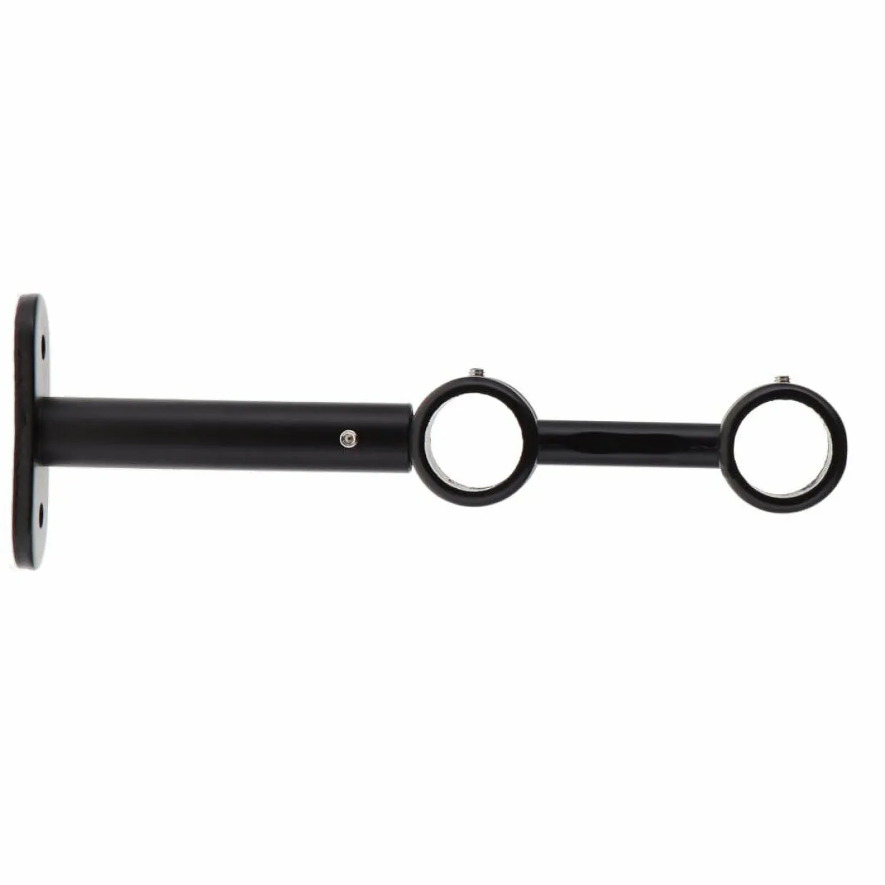 Lot de 2 supports tringles doubles extensibles (L150 / D20) Jim Noir mat
