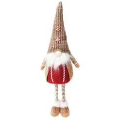 Lutin de Noël debout (H64 cm) Mister Caramélio Beige