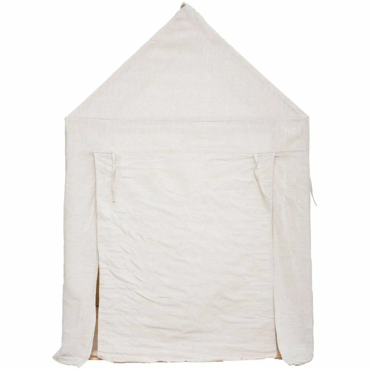 Maison enfant bois et tissu (H116 cm) Safari Beige