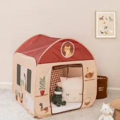 Maison pop up enfant (H85 cm) Ferme Multicolore