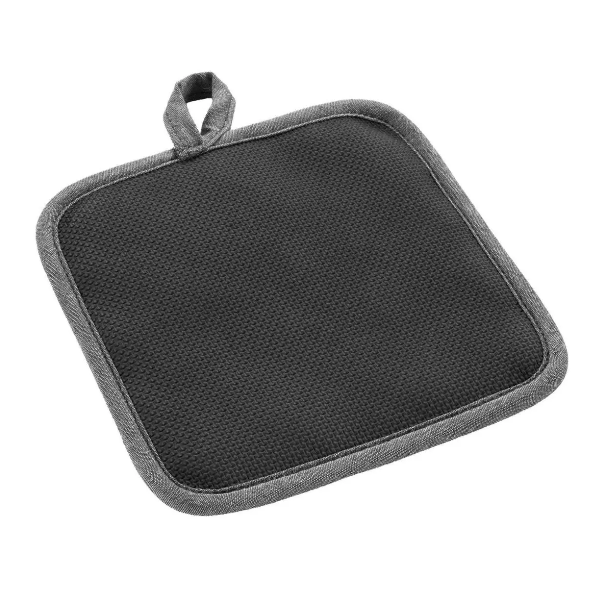 Manique avec poche coton (18,5 x 18,5 cm) Alveis Gris anthracite
