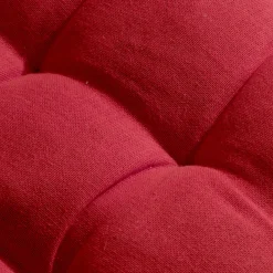 Matelas de sol coton (120 x 60 cm) Pixel Rouge