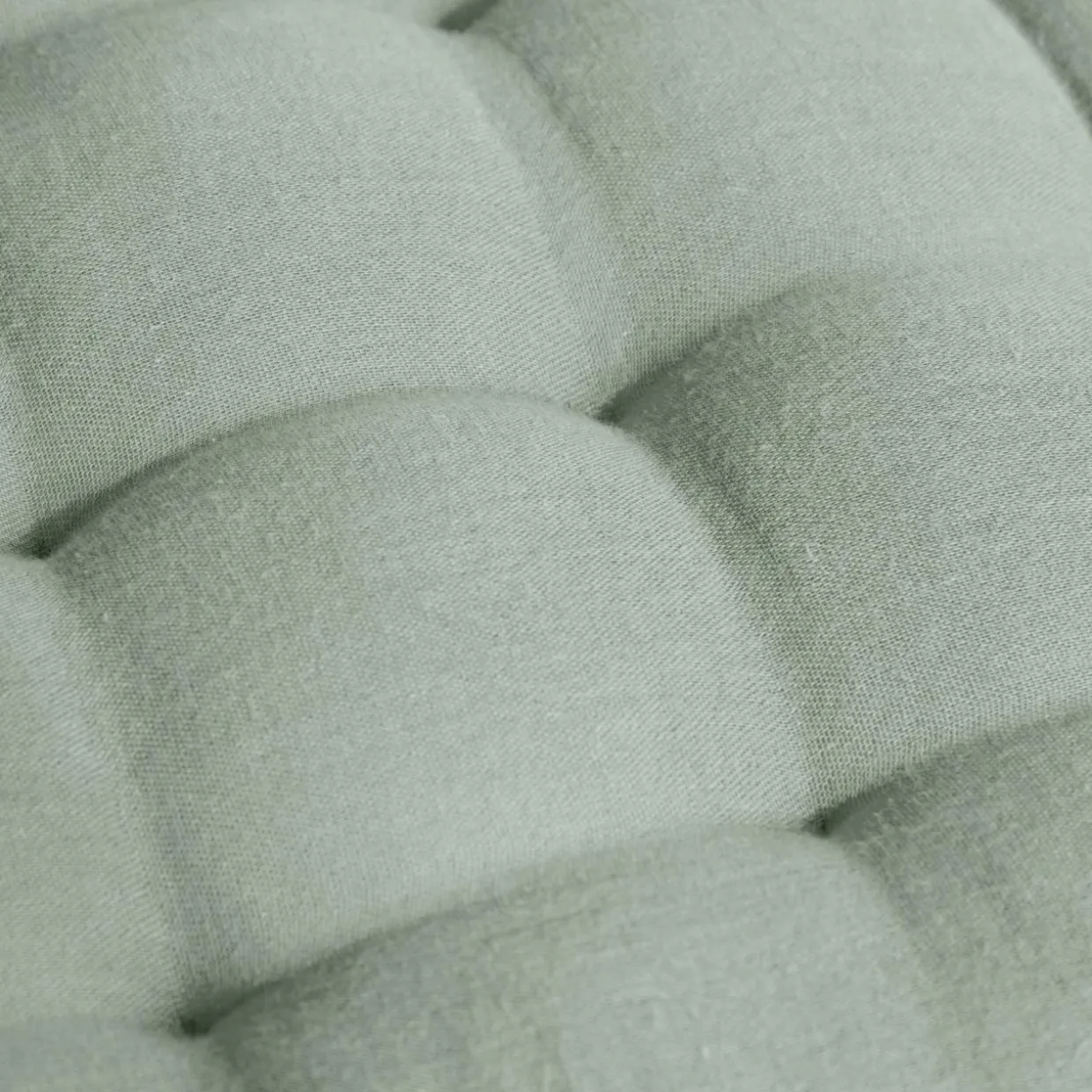 Matelas de sol gaze de coton (60 x 120 cm) Gaïa Vert eucalyptus