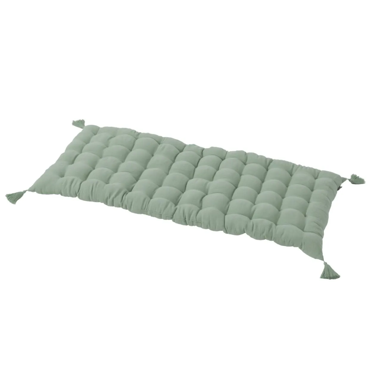 Matelas de sol gaze de coton (60 x 120 cm) Gaïa Vert eucalyptus