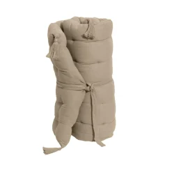 Matelas de sol gaze de coton (60 x 120 cm) Gaïa Ficelle