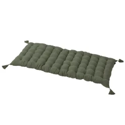 Matelas de sol gaze de coton (60 x 120 cm) Gaïa Vert romarin