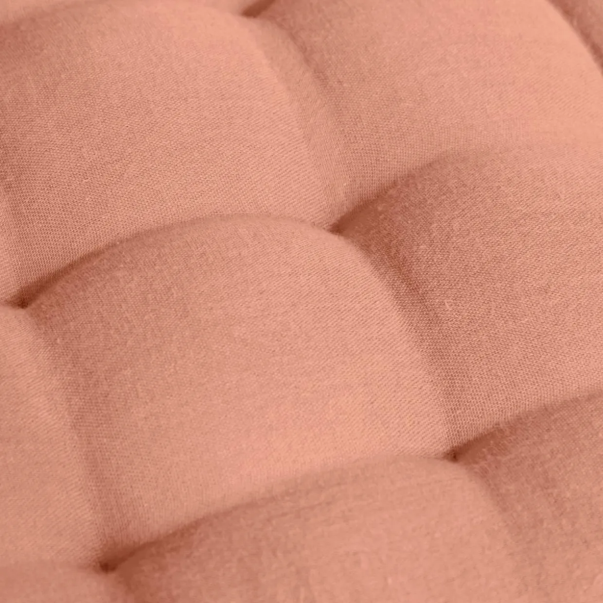 Matelas de sol gaze de coton (60 x 120 cm) Gaïa Rose pêche