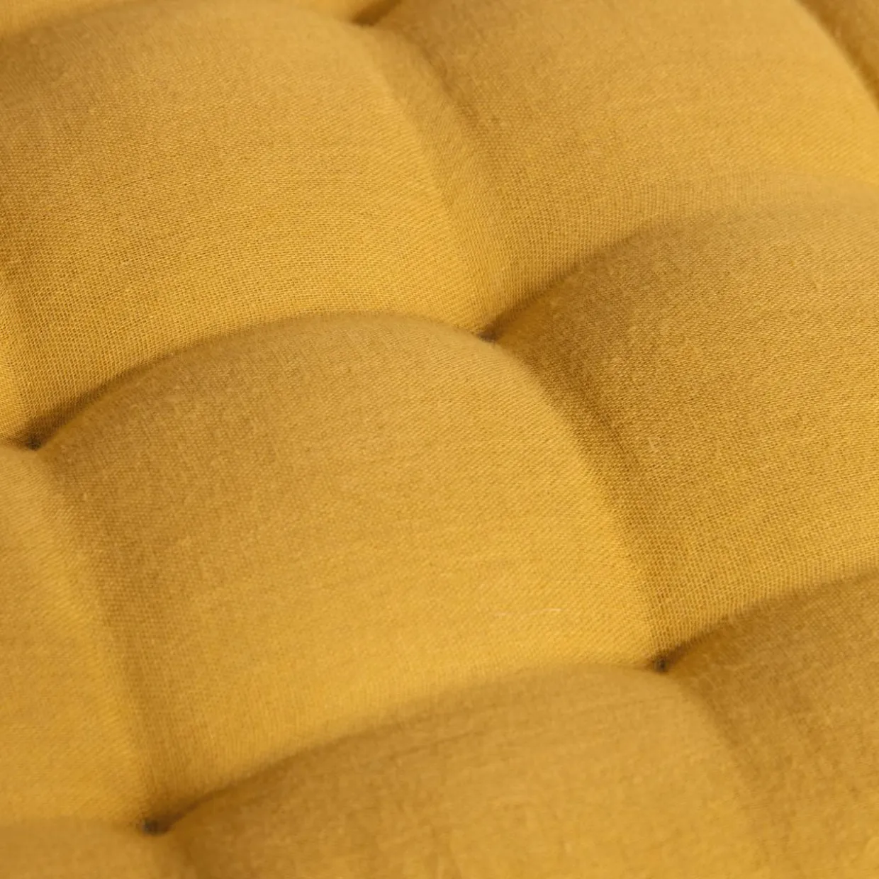 Matelas de sol gaze de coton (60 x 120 cm) Gaïa Jaune safran