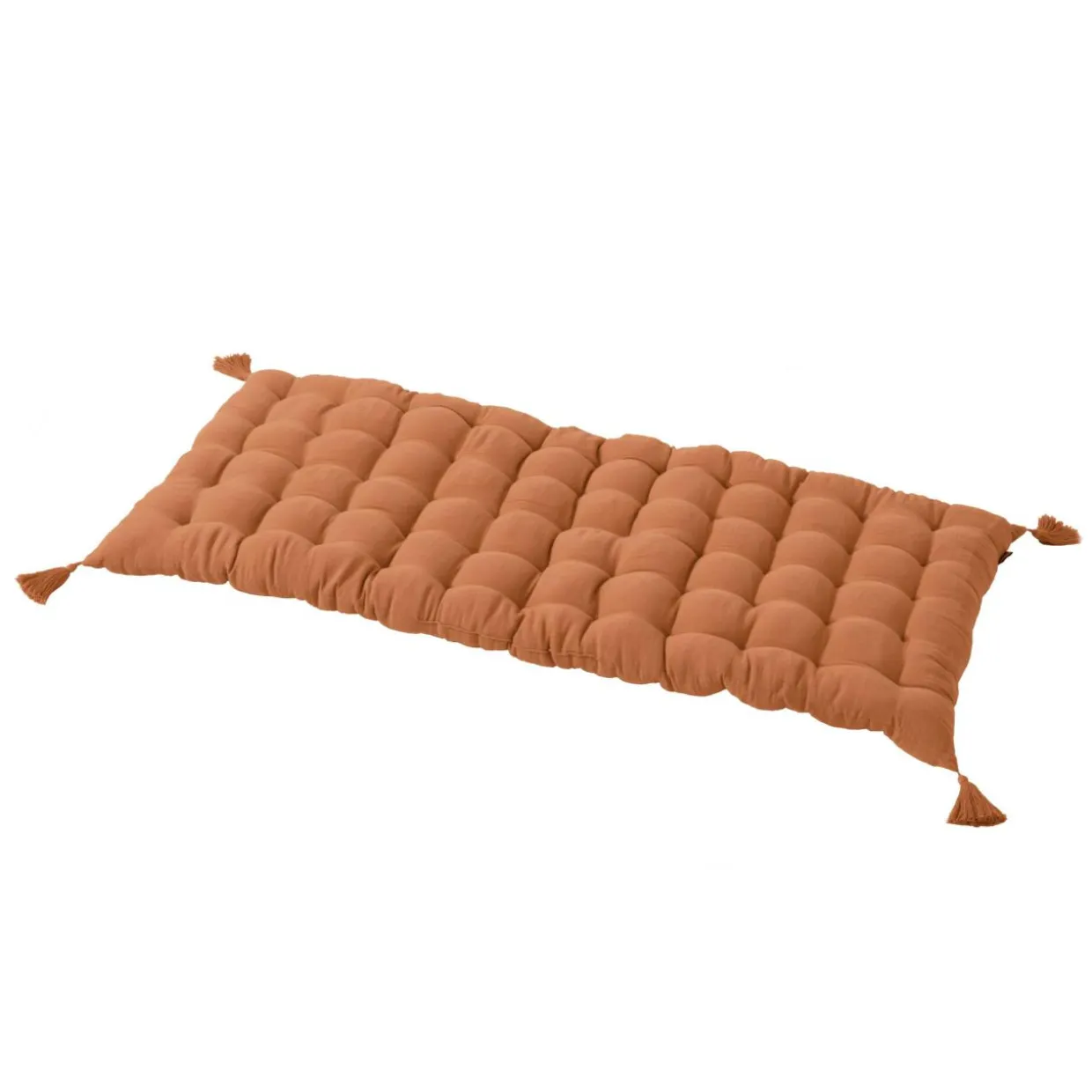 Matelas de sol gaze de coton (60 x 120 cm) Gaïa Abricot