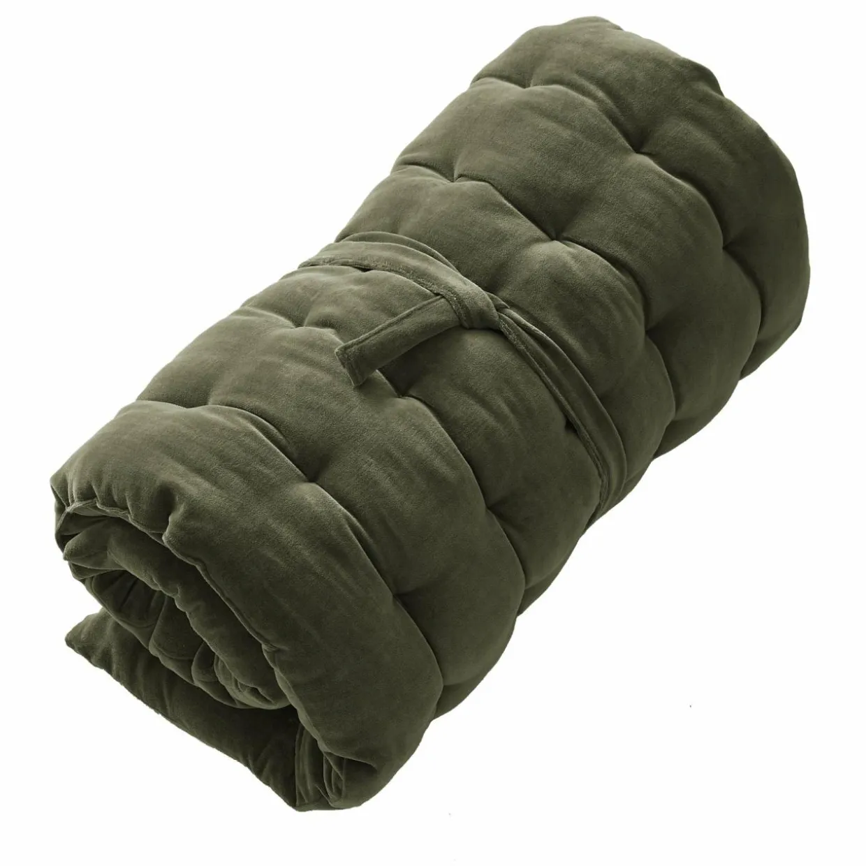 Matelas de sol velours de coton (60 x 120 cm) Victor Vert thym