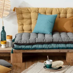 Matelas de sol (60 x 120 cm) Otto Bleu canard