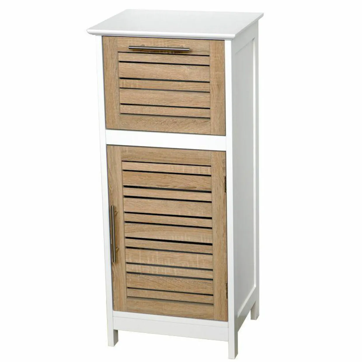 Meuble bas de salle de bain (37 x H83 cm) Stockholm Bois