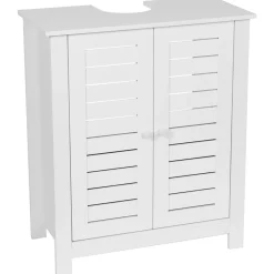 Meuble sous lavabo (60 x H70 cm) Santorin Blanc