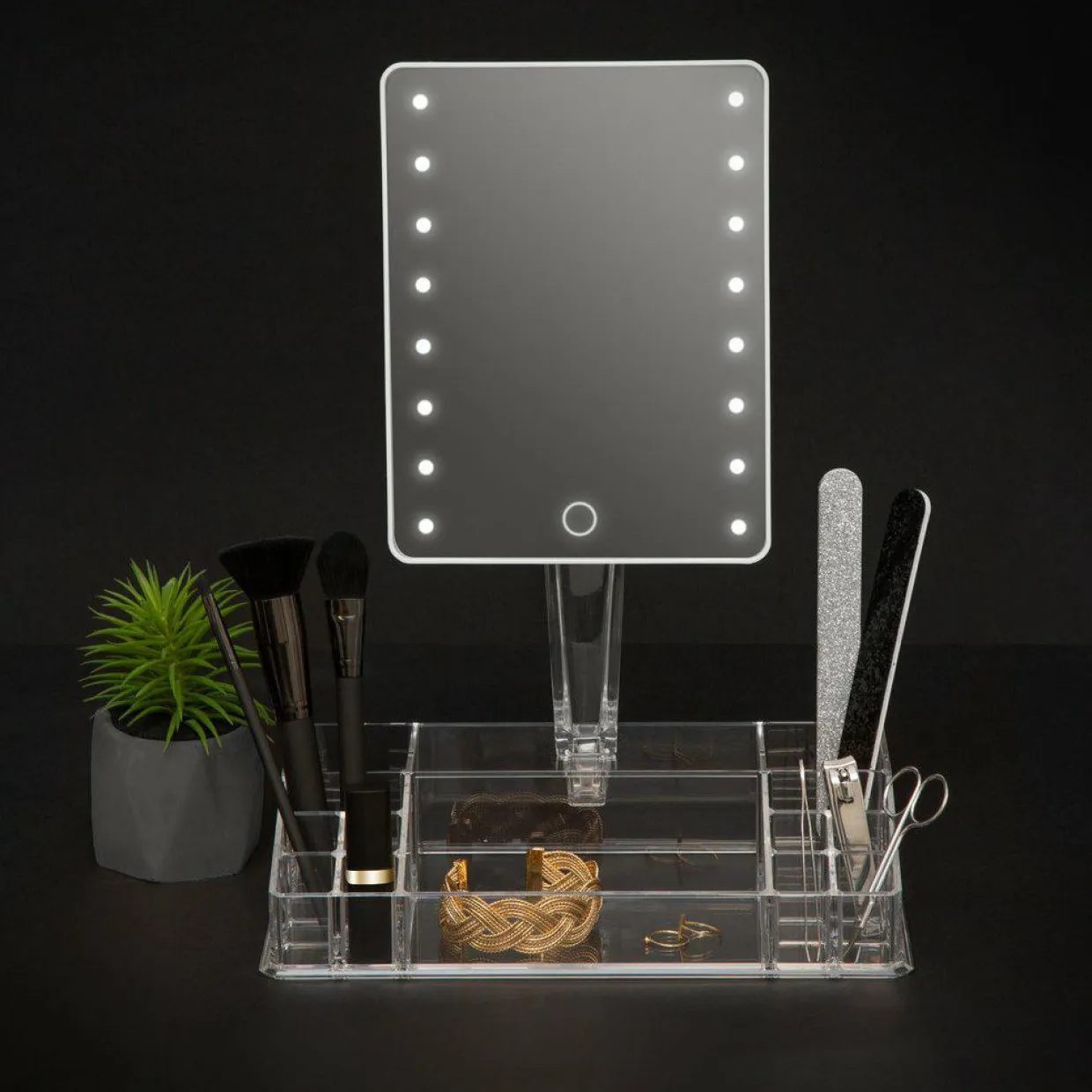 Miroir LED et organisateur Selena
