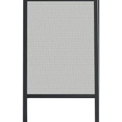 Moustiquaire fenêtre enroulable à châssis recoupable (130 x 160 cm) Moustyk Gris