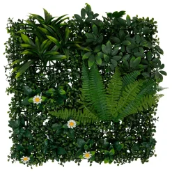 Mur végétal carré (50 x 50 cm) Jungle Vert