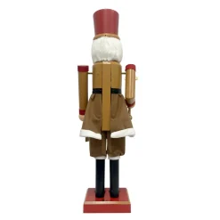 Musicien Casse-noisette (H154 cm) musical et animé Cookie Marron