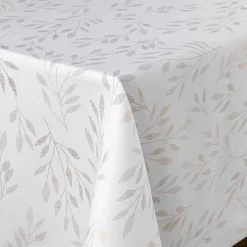 Nappe rectangulaire anti tache (150 x 240 cm) Lonigold Blanche