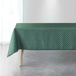 Nappe rectangulaire anti tache (150 x 240 cm) Artchic Verte