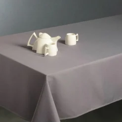 Nappe rectangulaire anti tache (150 x 300 cm) Lina Grise