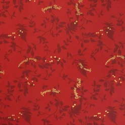 Nappe rectangulaire anti tache (140 x 240 cm) Réveillon Rouge