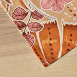 Nappe rectangulaire coton enduit (150 x 350 cm) Tenerife Multicolore