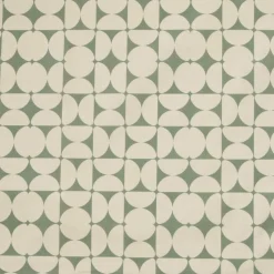 Nappe rectangulaire coton enduit (150 x 250 cm) Sofia Verte