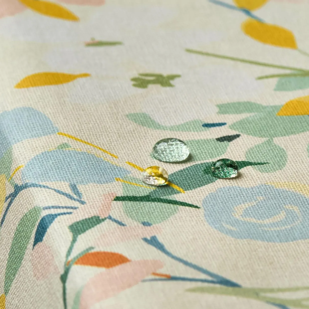 Nappe rectangulaire coton enduit (150 x 250 cm) Ornella Multicolore